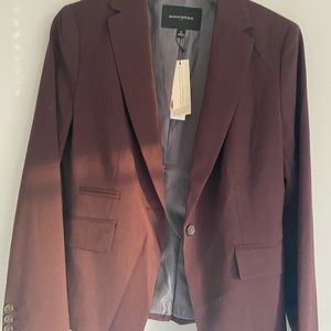 Banana Republic plum blazer